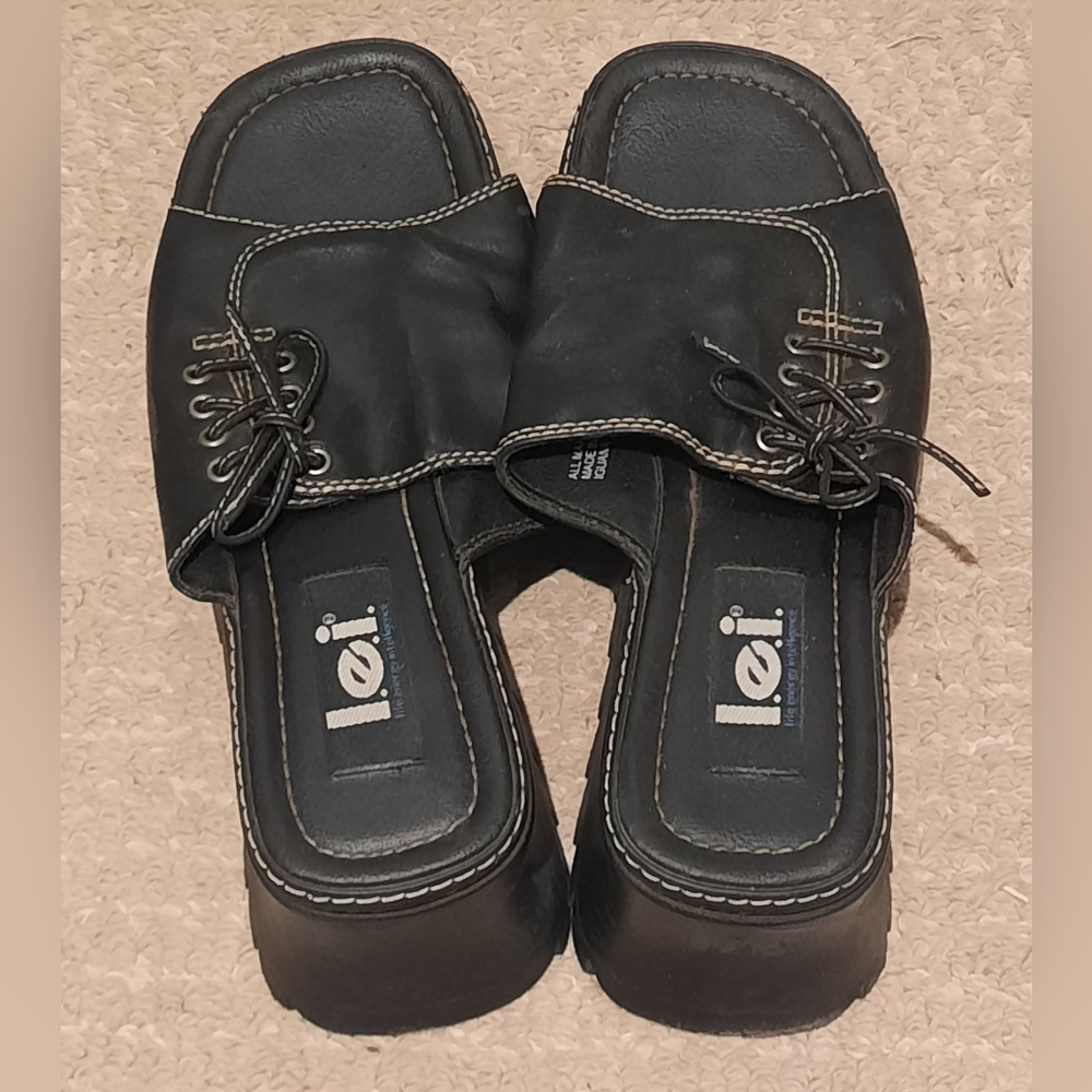 LEI Platform Sandals